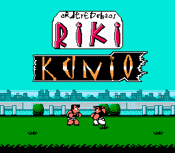 Nekketsu Kakutou Densetsu (english translation) Title Screen